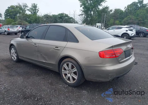 2010 Audi A4 2.0T Premium from USA, damaged, VIN WAUAFAFL7AN039857